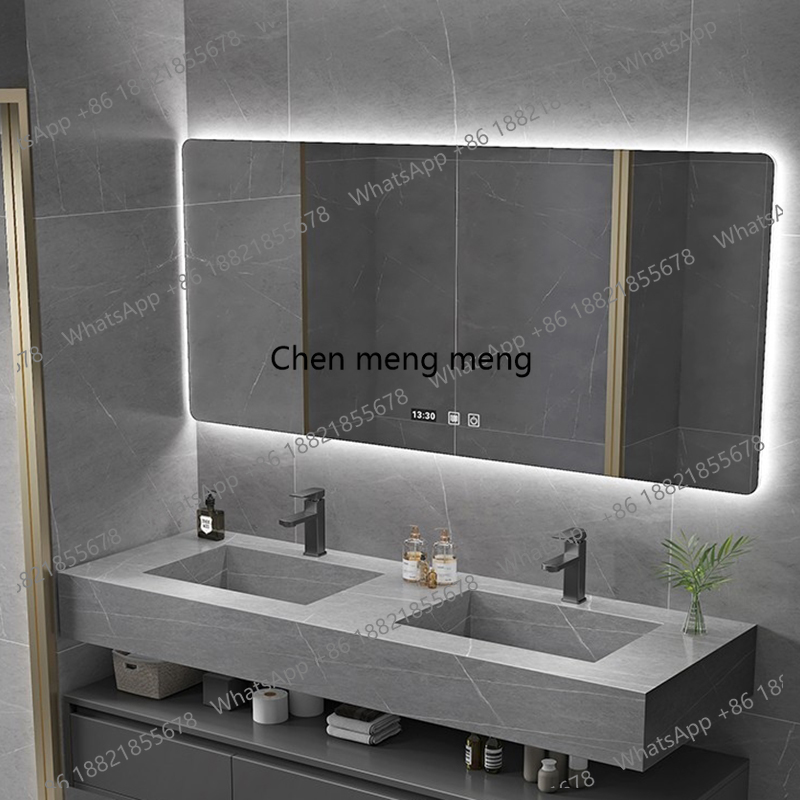 Black Lighting Shelf Bathroom  - đánh giá và giá Home Bathroom Vanity Combo