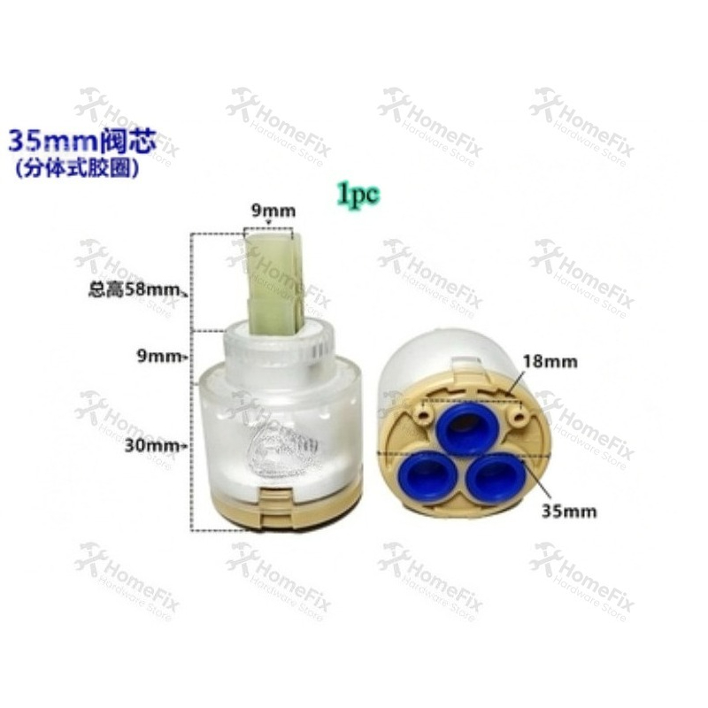 1Pcs Ceramic Valve Core 28mm 3 - đánh giá và giá Basin Mixer Tap