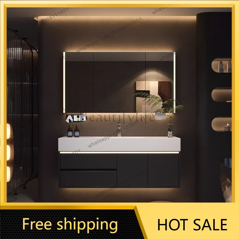 YJ Luxury Drawers Cupboard Pap - đánh giá và giá Home Bathroom Vanity Combo